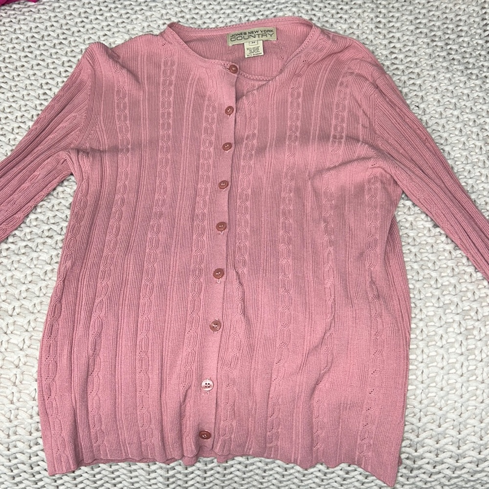 Pink sweater!!